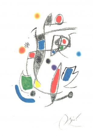 Lithographie Miró - Maravillas Con Variaciones Acrósticas En El Jardín De Miró