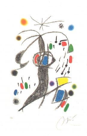 Lithographie Miró - Maravillas Con Variaciones Acrósticas En El Jardín De Miró