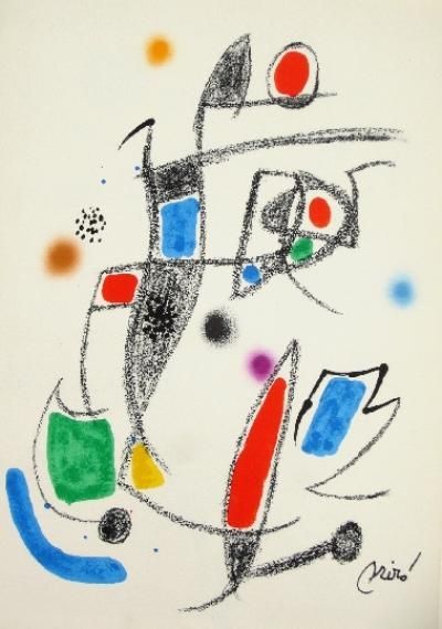 Lithographie Miró - Maravillas con variaciones acrósticas en el jardín de Miró - 10