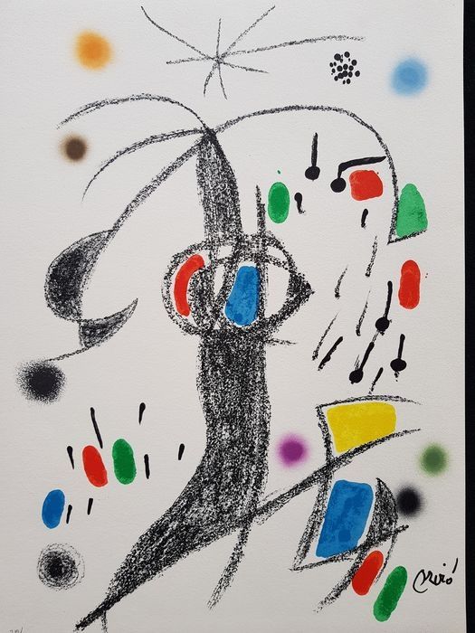 Lithographie Miró - Maravillas con variaciones acrósticas en el jardín de Miró - 19