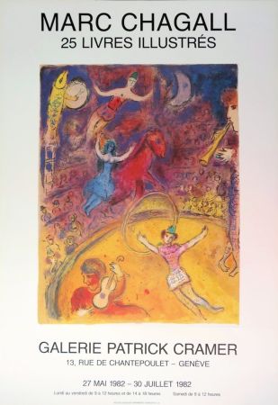 Livre Illustré Chagall - Marc Chagall: 25 livres illustrés - Le cirque