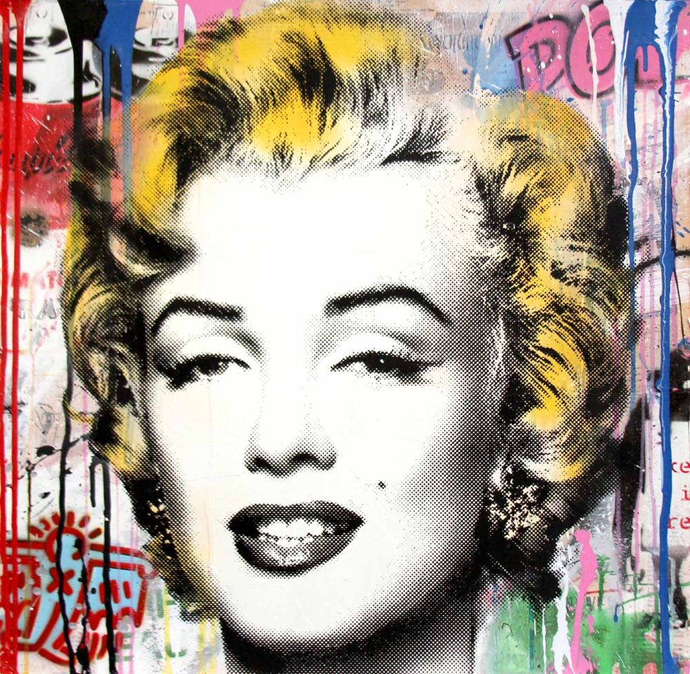 Sérigraphie Mr. Brainwash - Marilyn