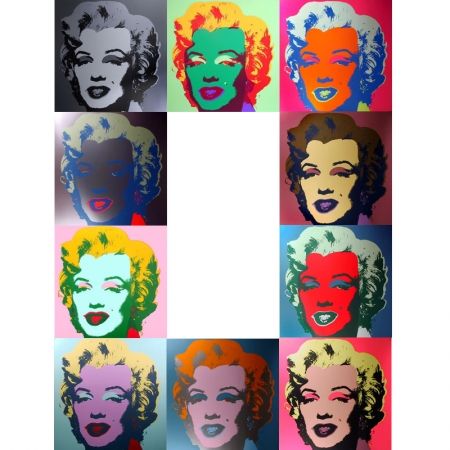 Sérigraphie Warhol - Marilyn - Portfolio