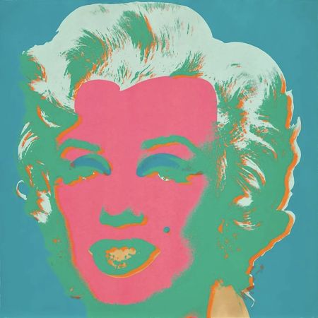 Sérigraphie Warhol - Marilyn F. S. 30