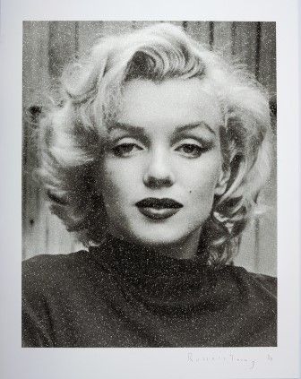 Sérigraphie Young - Marilyn Hollywood (Black & White)
