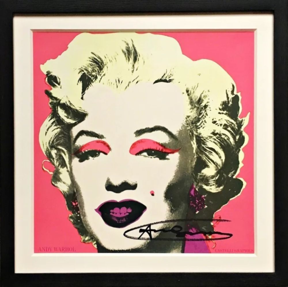 Lithographie Warhol - Marilyn Invitation - 12
