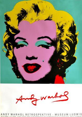 Affiche Warhol - Marilyn Monroe