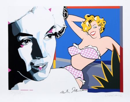 Lithographie Erro - Marilyn Monroe