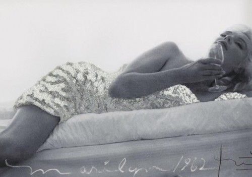 Photographie Stern - Marilyn Monroe 1962. New baby in silver