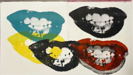 Sérigraphie Warhol - Marilyn Monroe I Love Your Kiss Forever Forever (FS II.5)