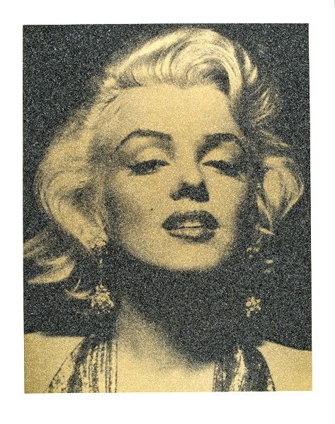 Sérigraphie Young - Marilyn Portrait