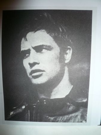 Sérigraphie Young - Marlon Brando