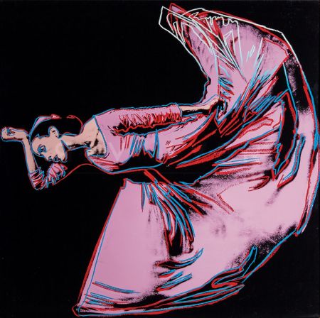 Sérigraphie Warhol - Martha Graham, Letter to the World (The Kick) (FS II.389)