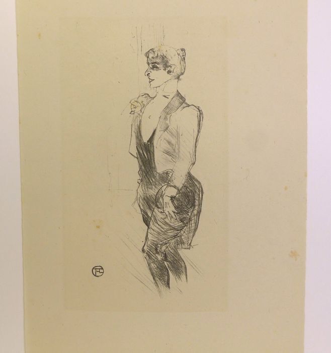 Lithographie Toulouse-Lautrec - Mary Hamilton