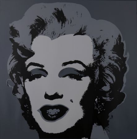 Sérigraphie Warhol - Marylin (#B), c. 1980 - Very large silkscreen