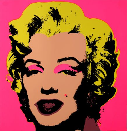 Sérigraphie Warhol - Marylin (#I), c. 1980 - Very large silkscreen