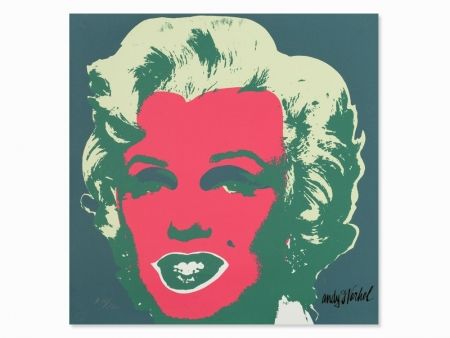 Lithographie Warhol - Marylin Monroe
