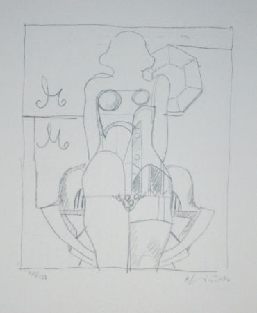Lithographie Lindner - Marylin was here 6