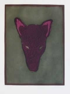 Gravure Scholder - Mask of a Warewolf