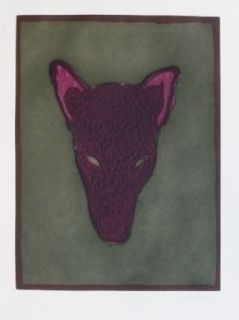 Gravure Scholder - Mask of a Warewolf