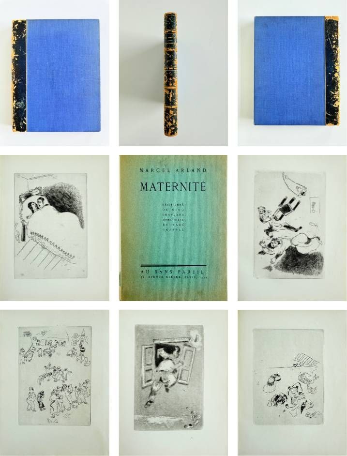 Livre Illustré Chagall - Maternité