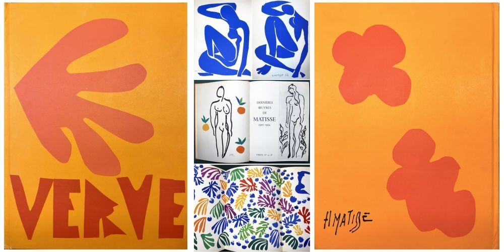 Livre Illustré Matisse - MATISSE. DERNIÈRES ŒUVRES 1950 - 1954 (VERVE Vol. IX, No. 35-36. 1958)