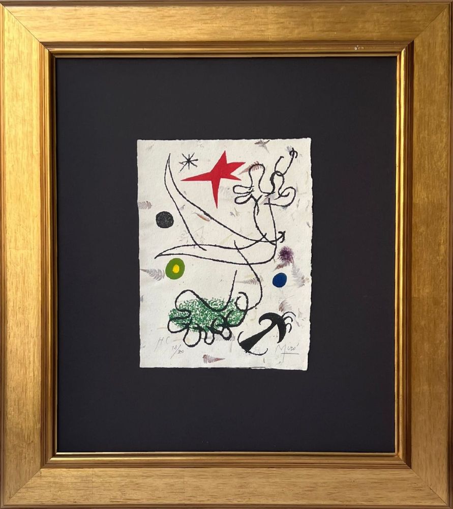 Lithographie Miró - Mavena