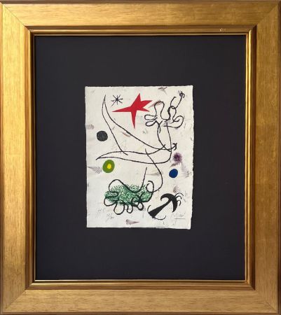 Lithographie Miró - Mavena