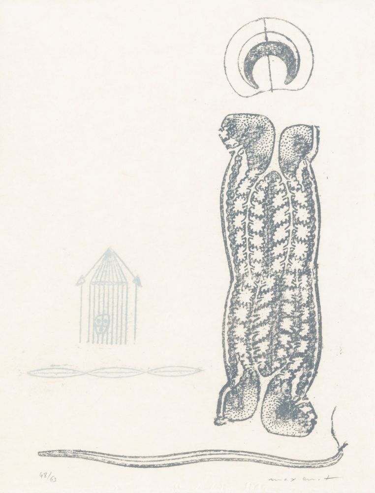 Lithographie Ernst - Max Ernst (1891–1976) - Untitled - lithograph on paper - 1970
