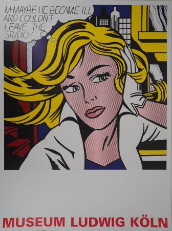 Livre Illustré Lichtenstein - May Be Girl