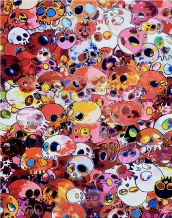 Lithographie Murakami - MCRST,1962-2011