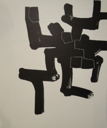 Lithographie Chillida - Meditation in Kastilien. 