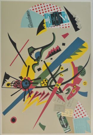 Sérigraphie Valdés - Menina Kandinsky