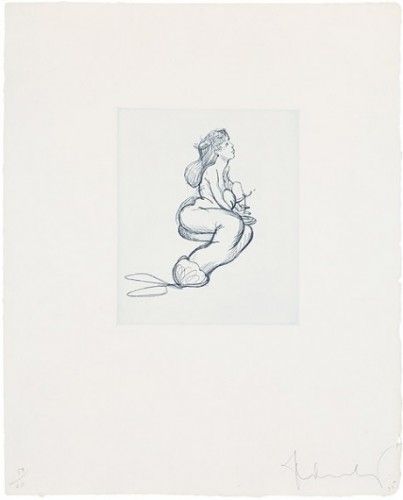 Gravure Oldenburg - Mermaid