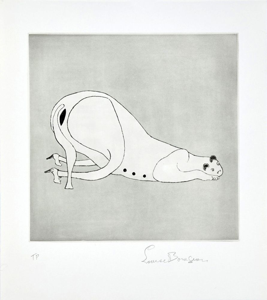 Eau-Forte Et Aquatinte Bourgeois - METAMORFOSIS. Première gravure, signée (1999).