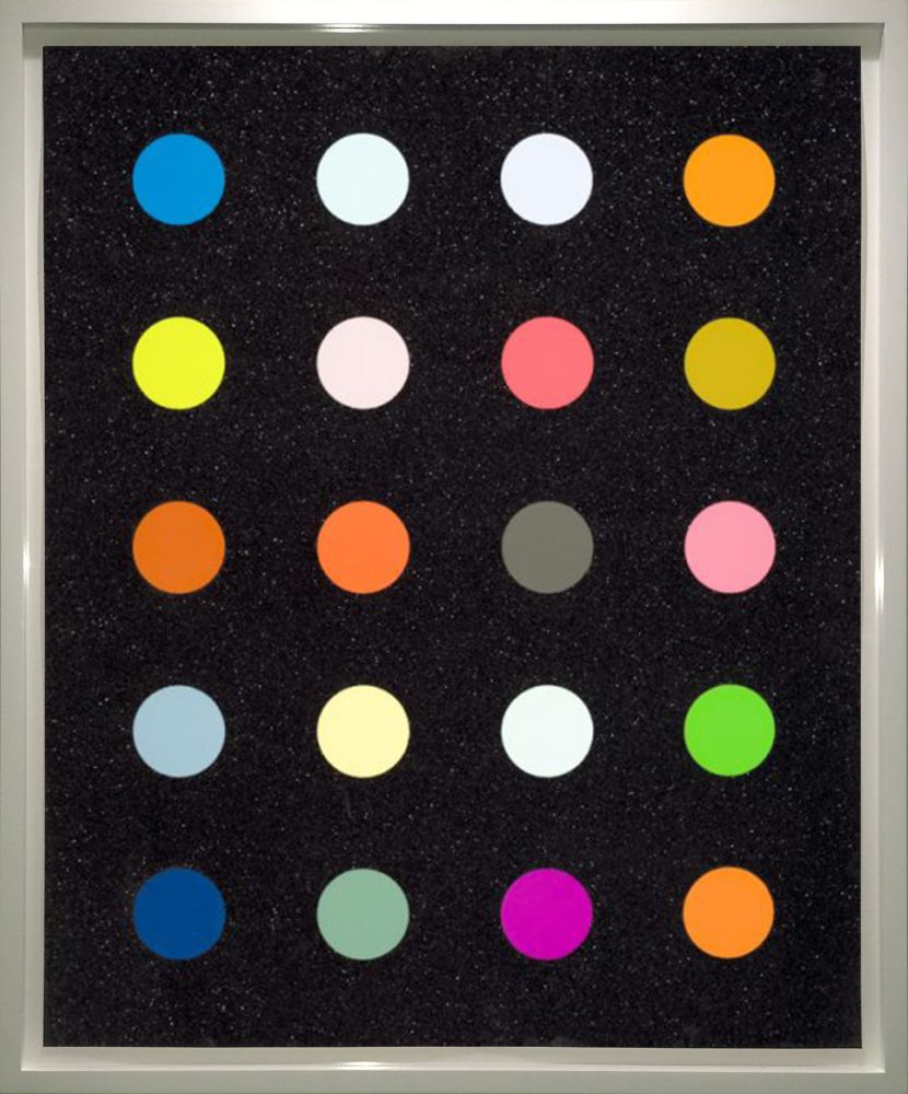 Sérigraphie Hirst - Methylamine 13c
