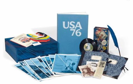 Multiple Monory - Michel Butor - USA 76. Bicentenaire Kit - Jacques Monory
