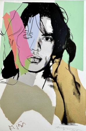 Sérigraphie Warhol - Mick Jagger