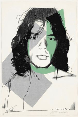 Sérigraphie Warhol - Mick Jagger #138