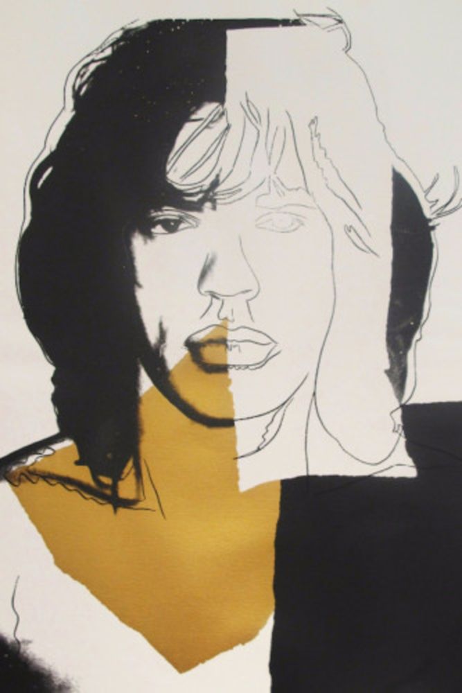 Sérigraphie Warhol - Mick Jagger #146