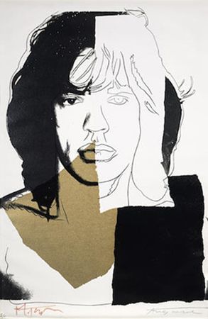 Sérigraphie Warhol - Mick Jagger #146