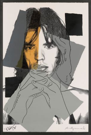 Sérigraphie Warhol - Mick Jagger #147