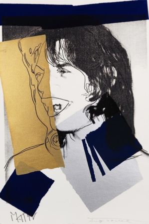 Sérigraphie Warhol - Mick Jagger (FS 142)