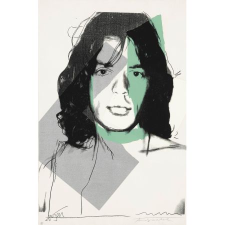 Sérigraphie Warhol - Mick Jagger (FS II.138)