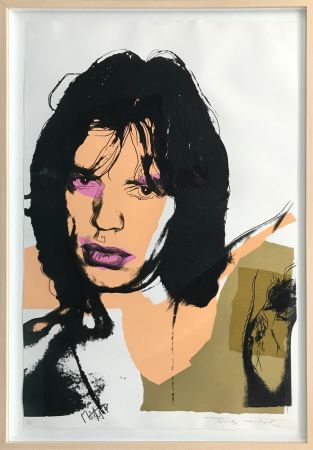 Sérigraphie Warhol - MICK JAGGER FS II.141