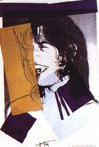 Sérigraphie Warhol - Mick Jagger FS II.142