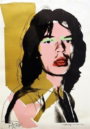 Sérigraphie Warhol - Mick Jagger (FS II.143)