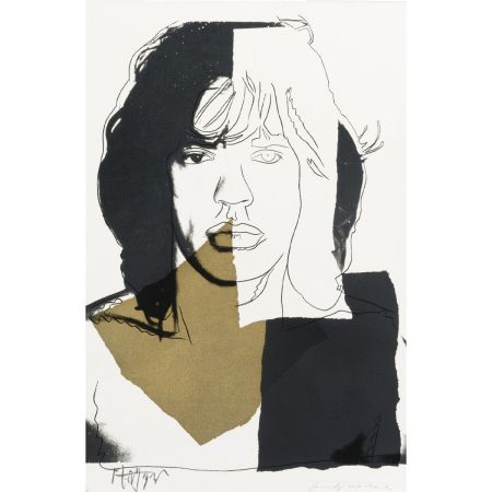 Sérigraphie Warhol - Mick Jagger (FS II.146)