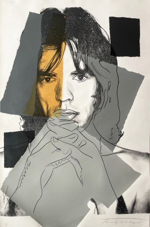 Sérigraphie Warhol - Mick Jagger (FS II.147)
