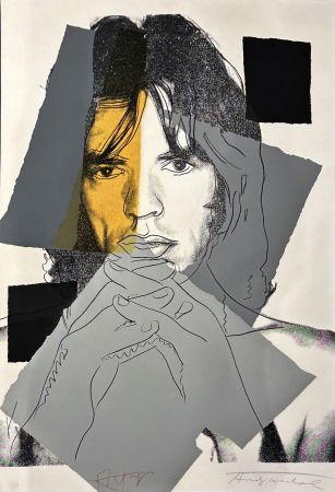Sérigraphie Warhol - Mick Jagger (FS II.147)